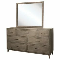 Best deal 🎉 Dressers Riverside Furniture Vogue 7-Drawer 👗 Dresser With Optional Mirror 🎁