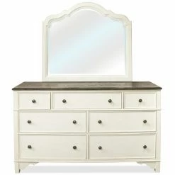 Best deal 🧨 Dressers Riverside Furniture Grand Haven 7 Drawer 👗 Dresser With Optional Mirror ⭐