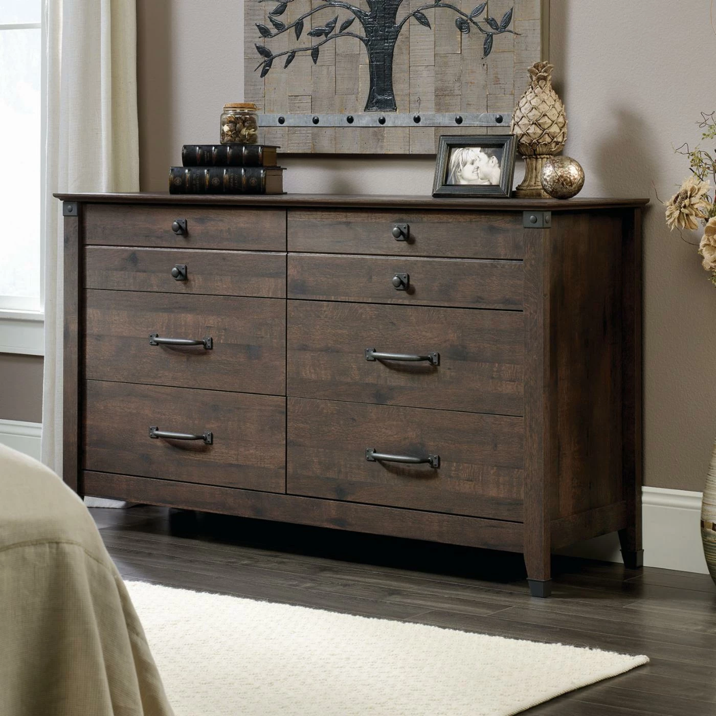 Best deal ๐ฅ Dressers Sauder Carson Forge 6 Drawer ๐ Dresser โ