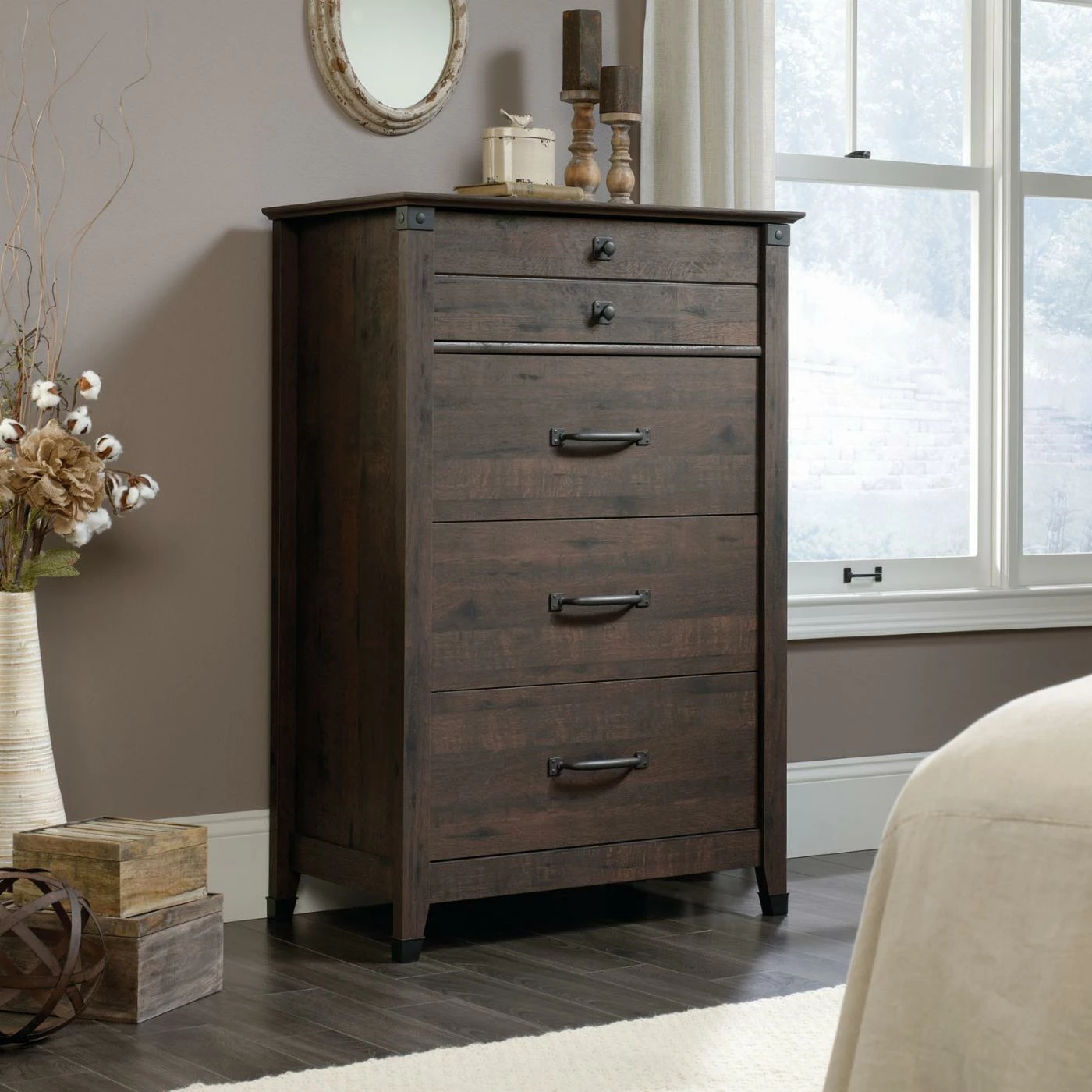Brand new ๐งจ Chests Sauder Carson Forge 4 Drawer Chest ๐