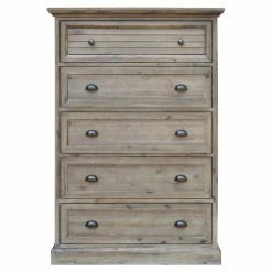 Best reviews of ❤️ Chests Sunset Trading Solstice Grey 5 Drawer Chest 🔔