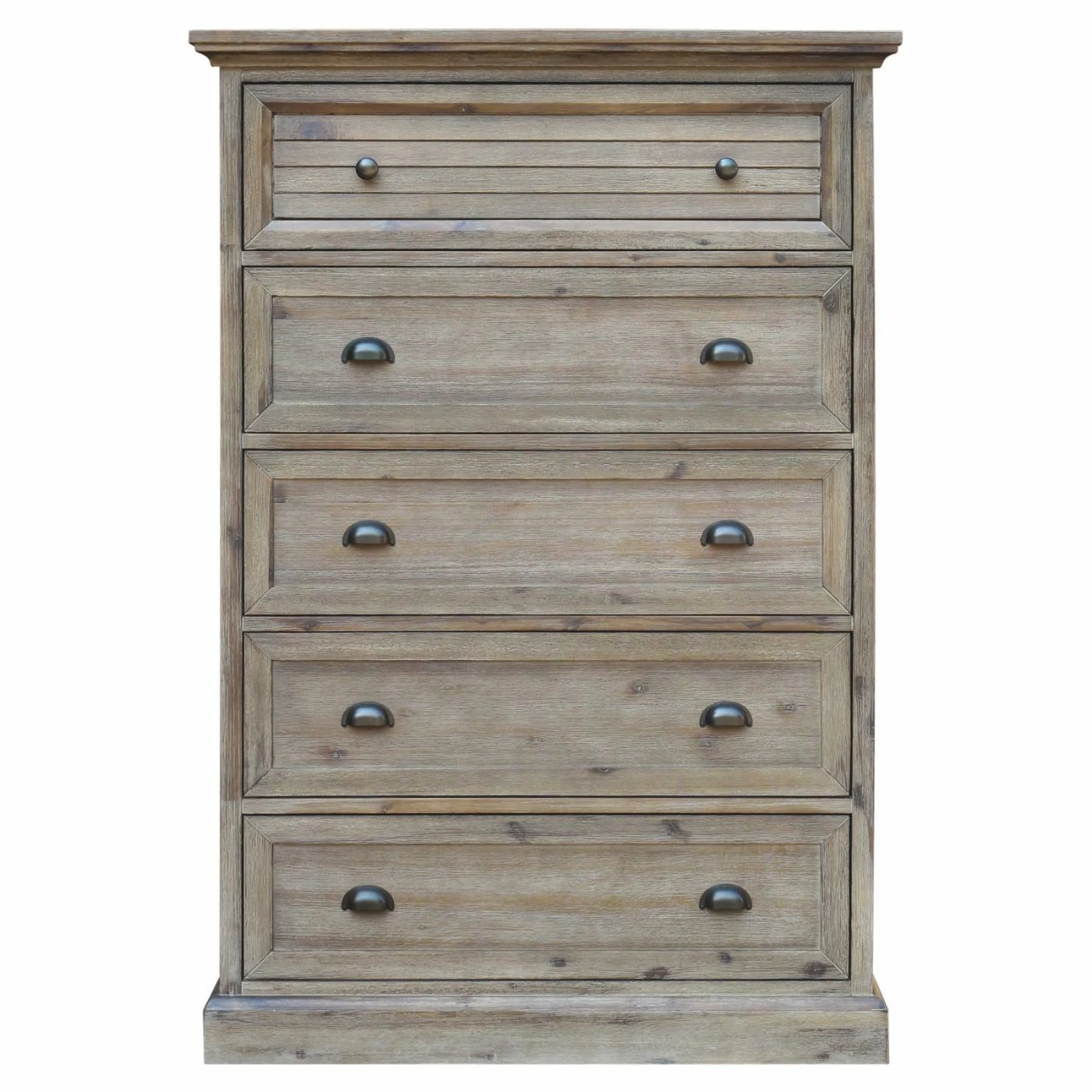 Best reviews of ❤️ Chests Sunset Trading Solstice Grey 5 Drawer Chest 🔔