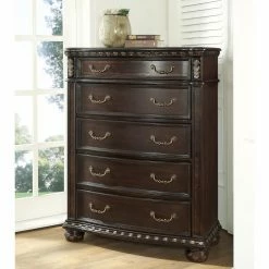Hot Sale 👏 Chests Steve Silver Co. Monte Carlo 5 Drawer Lift Top 👗 Dresser 🤩