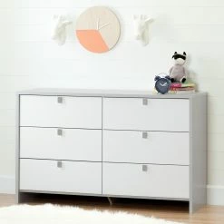 Promo 🔔 Dressers South Shore Cookie 6 Drawer Double 👗 Dresser ❤️