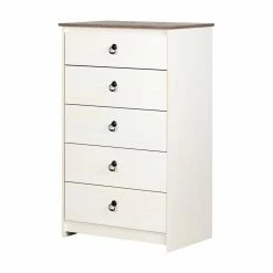Hot Sale 👏 Chests South Shore Plenny 5 Drawer Bedroom Chest 🤩
