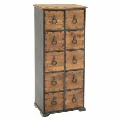 New ✨ DecMode Lingerie Chests Wood & Metal 45H In. Chest 🎉