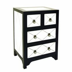 Hot Sale 😍 Wayborn Chests Tanner 4 Drawer Mirror Chest 🔥