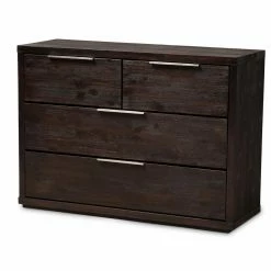 Discount 😉 Dressers Baxton Studio Titus 4-Drawer 👗 Dresser 🧨