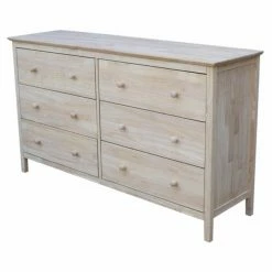 Wholesale 🌟 Dressers International Concepts 6 Drawer 👗 Dresser ✔️