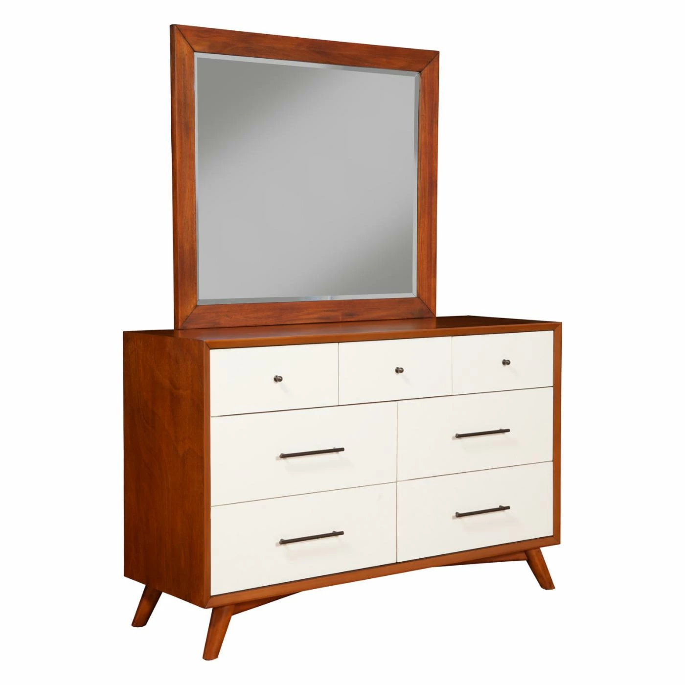 Top 10 π Dressers Alpine Furniture Flynn 7 Drawer Two Tone π Dresser π - Image 5