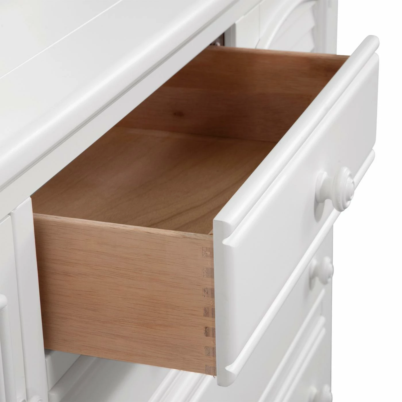 Promo ๐ Bedroom ๐ Dressers American Woodcrafters Cottage Traditions 6 Drawer High ๐ Dresser - Eggshell White ๐งจ - Image 5