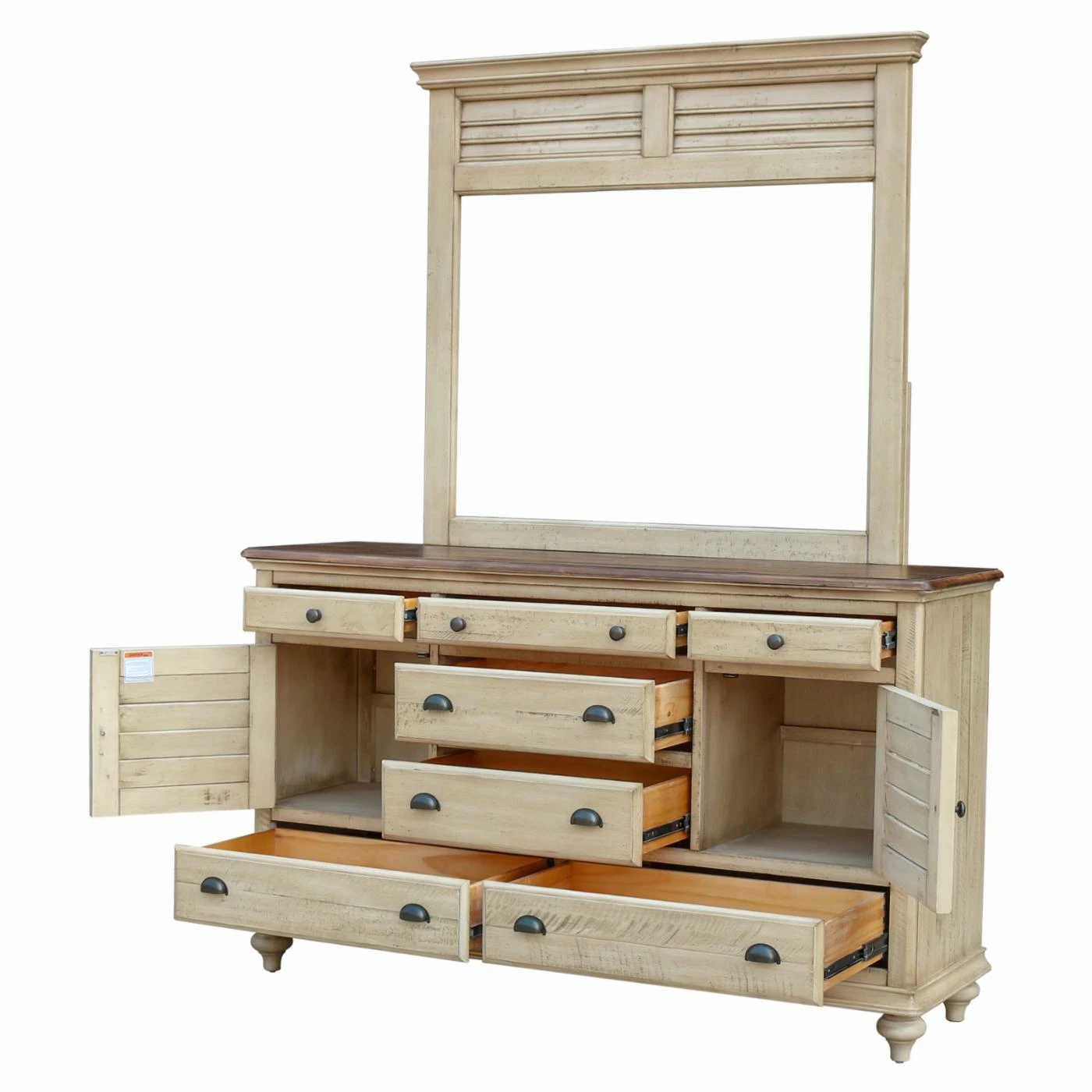 Best deal ๐ Dressers Sunset Trading Shades Of Sand 7 Drawer ๐ Dresser โค๏ธ - Image 5